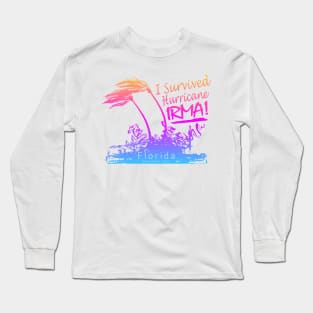 I survived Hurricane Irma Long Sleeve T-Shirt